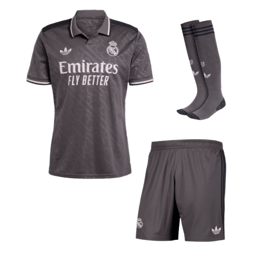 Real Madrid Third Away Jerseys Full Kit 2024/25