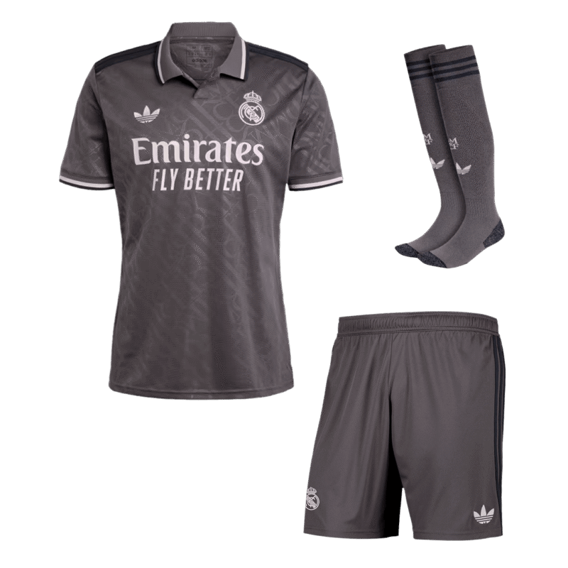 Real Madrid Third Away Jerseys Full Kit 2024/25