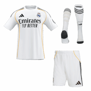 Real Madrid Home Jerseys Full Kit 2025/26