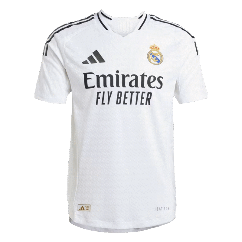 Real Madrid Home Authentic Soccer Jersey 2024/25