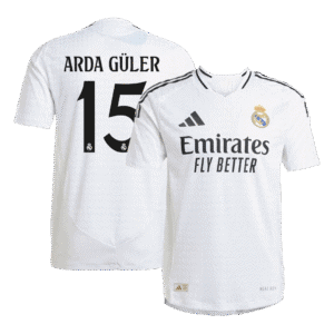 ARDA GÜLER #15 Real Madrid Home Authentic Soccer Jersey 2024/25
