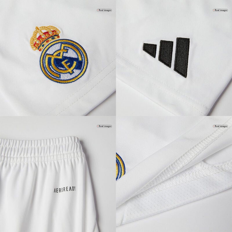 MBAPPÉ #9 Real Madrid Home Kids Soccer Jerseys Kit 2024/25