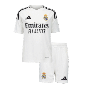 Real Madrid Home Kids Soccer Jerseys Kit 2024/25