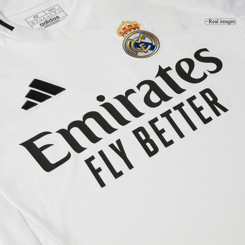 Real Madrid Home Kids Soccer Jerseys Kit 2024/25