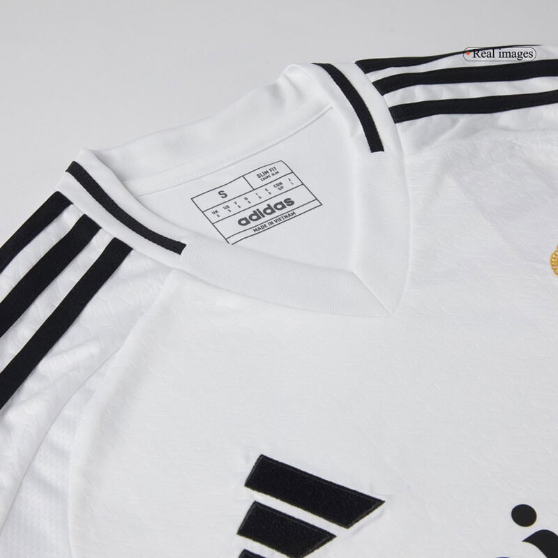 BELLINGHAM #5 Real Madrid Home Soccer Jersey 2024/25