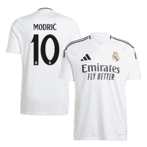 MODRIĆ #10 Real Madrid Home Soccer Jersey 2024/25