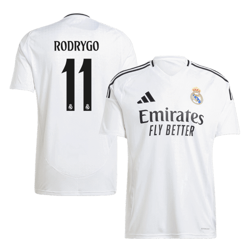 RODRYGO #11 Real Madrid Home Soccer Jersey 2024/25