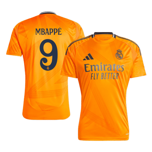MBAPPÉ #9 Real Madrid Away Soccer Jersey 2024/25
