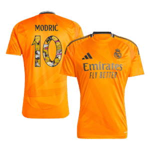 MODRIĆ #10 Real Madrid Away Soccer Jersey 2024/25 - Bear Champ Font