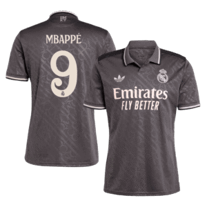 MBAPPÉ #9 Real Madrid Third Away Soccer Jersey 2024/25
