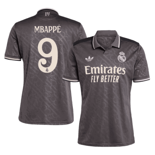 MBAPPÉ #9 Real Madrid Third Away Soccer Jersey 2024/25
