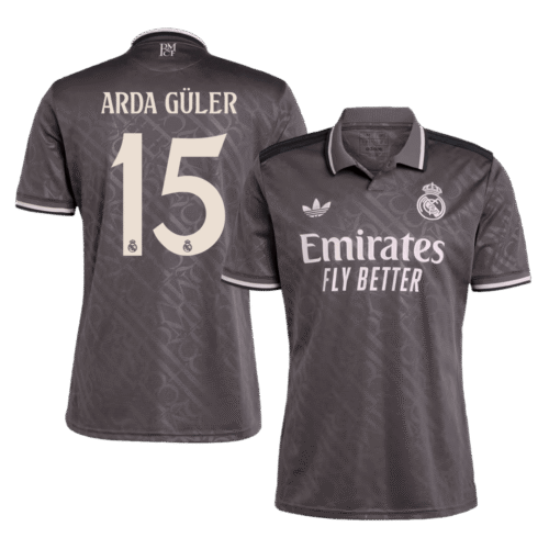 ARDA GÜLER #15 Real Madrid Third Away Soccer Jersey 2024/25