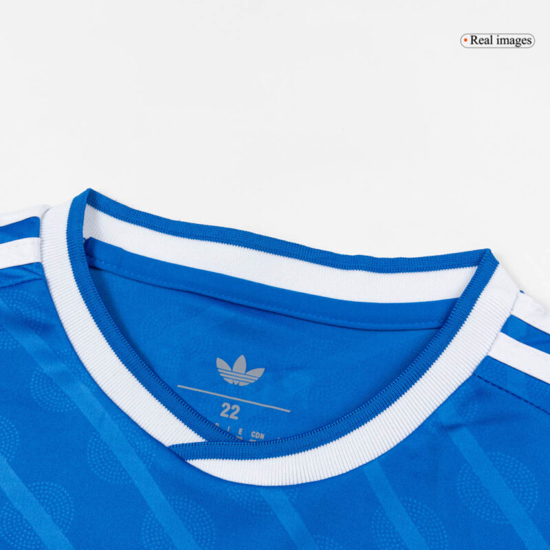 Kid's Real Madrid Third Away Soccer Jersey Kit(Jersey+Shorts+Socks)  25/26 Blue