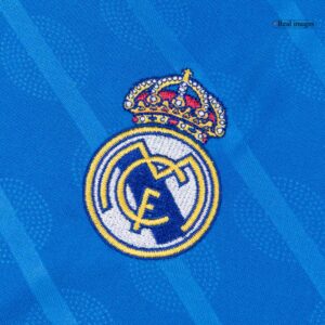 Kid's Real Madrid Third Away Soccer Jersey Kit(Jersey+Shorts+Socks)  25/26 Blue