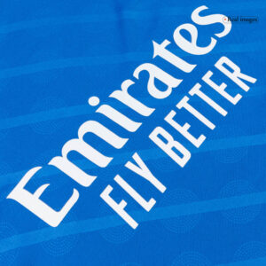 Kid's Real Madrid Third Away Soccer Jersey Kit(Jersey+Shorts+Socks)  25/26 Blue