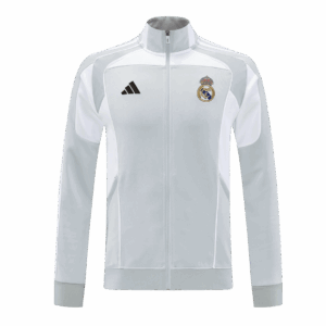 Real Madrid Home Track Jacket 2025/26 - Gray