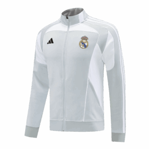 Real Madrid Home Track Jacket 2025/26 - Gray