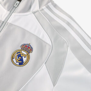 Real Madrid Home Track Jacket 2025/26 - Gray