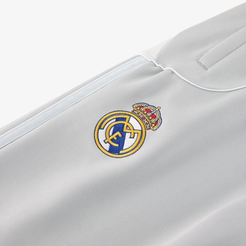 Real Madrid Home Track Jacket 2025/26 - Gray