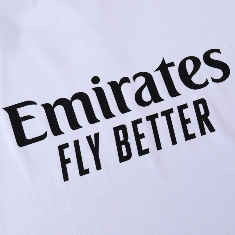 Kid's Real Madrid Zipper Sweatshirt Kit(Top+Pants) 25/26 White