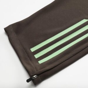 Kid's Real Madrid Zipper Sweatshirt Kit(Top+Pants) 25/26 Green