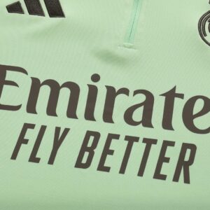 Kid's Real Madrid Zipper Sweatshirt Kit(Top+Pants) 25/26 Green