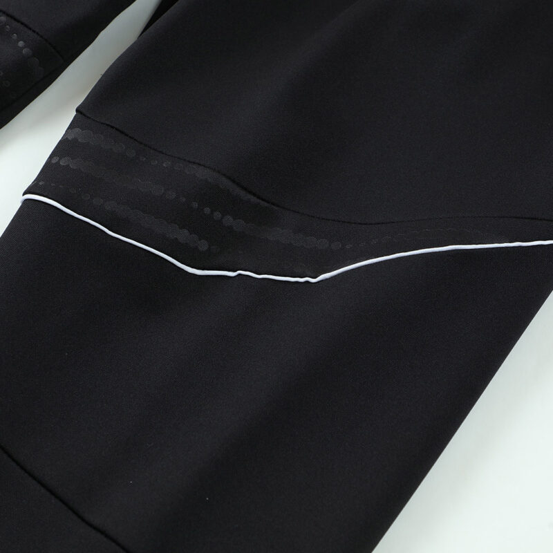 Kid's Real Madrid x MARVEL Zipper Sweatshirt Kit(Top+Pants) 25/26 Black