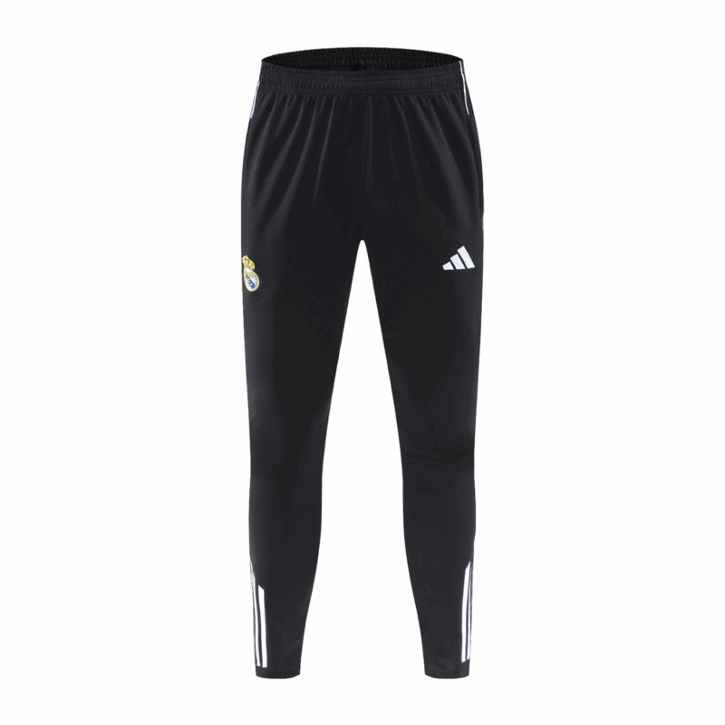 Kid's Real Madrid x MARVEL Zipper Sweatshirt Kit(Top+Pants) 25/26 Black