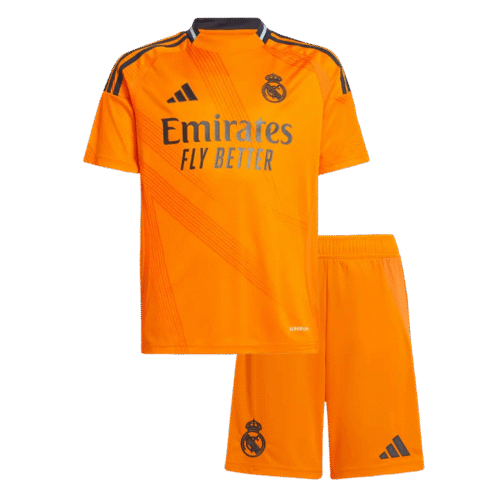 Real Madrid Away Kids Soccer Jerseys Kit 2024/25