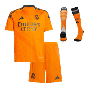 Real Madrid Away Kids Soccer Jerseys Full Kit 2024/25