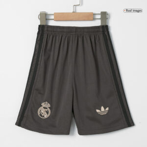 Real Madrid Third Away Kids Soccer Jerseys Full Kit 2024/25