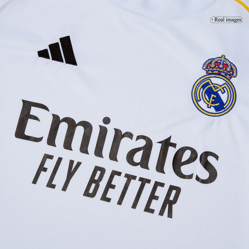 Real Madrid Home Kids Soccer Jerseys Kit 2025/26