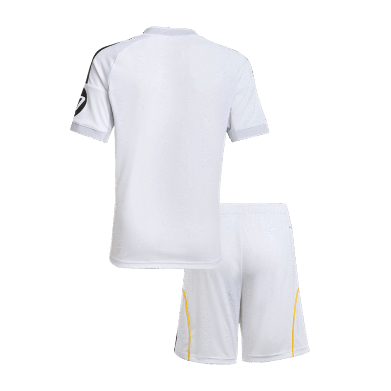 Real Madrid Home Kids Soccer Jerseys Kit 2025/26