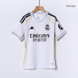 Real Madrid Home Kids Soccer Jerseys Kit 2025/26