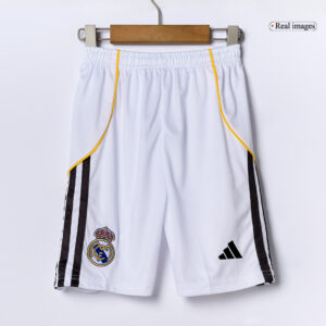 Real Madrid Home Kids Soccer Jerseys Kit 2025/26