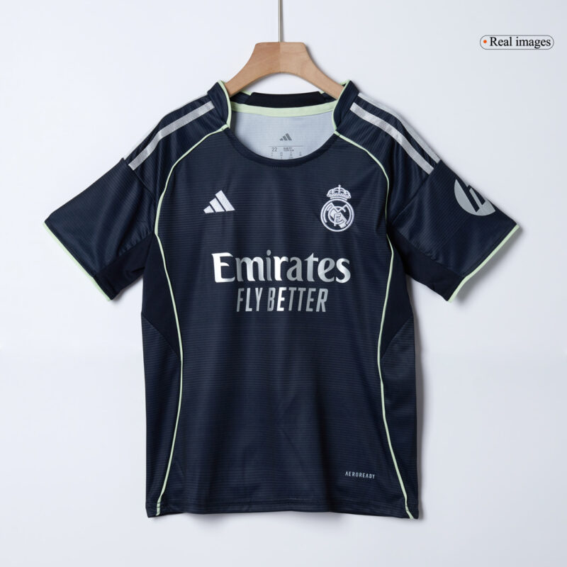 Real Madrid Away Kids Soccer Jerseys Kit 2025/26