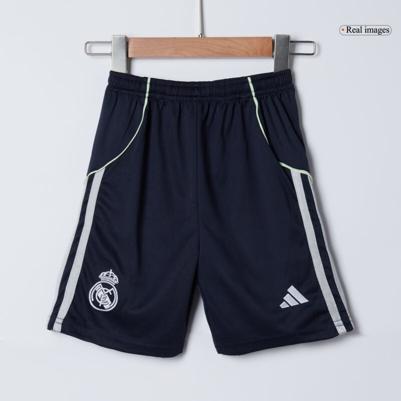 Real Madrid Away Kids Soccer Jerseys Kit 2025/26