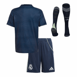 Real Madrid Away Kids Soccer Jerseys Full Kit 2025/26