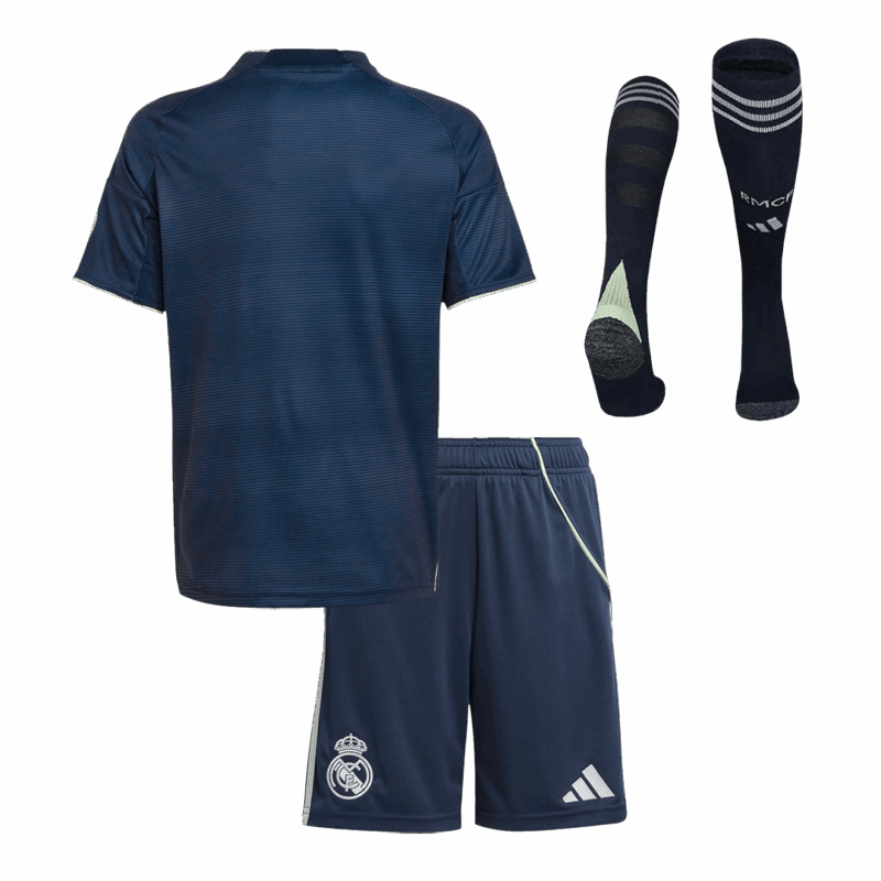 Real Madrid Away Kids Soccer Jerseys Full Kit 2025/26