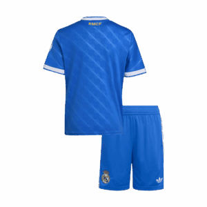 Real Madrid Third Away Kids Soccer Jerseys Kit 2025/26