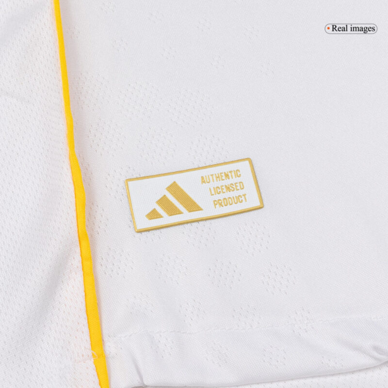 Real Madrid Long Sleeve Home Soccer Jersey 2025/26