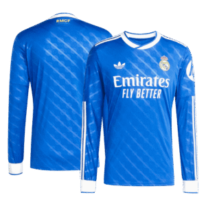 Real Madrid Third Away Long Sleeve Soccer Jersey 2025/26