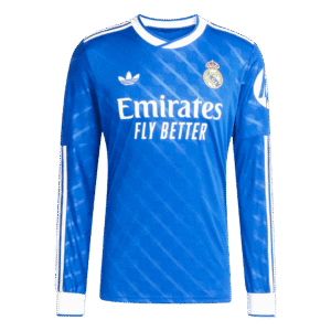 Real Madrid Third Away Long Sleeve Soccer Jersey 2025/26