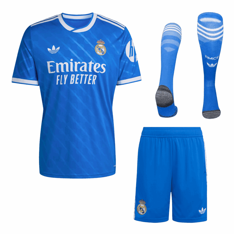 Real Madrid Third Away Soccer Jersey Kit 2025/26
