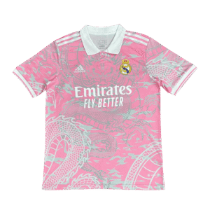 Real Madrid x Chinese Dragon Soccer Jersey 2023/24 （pink）