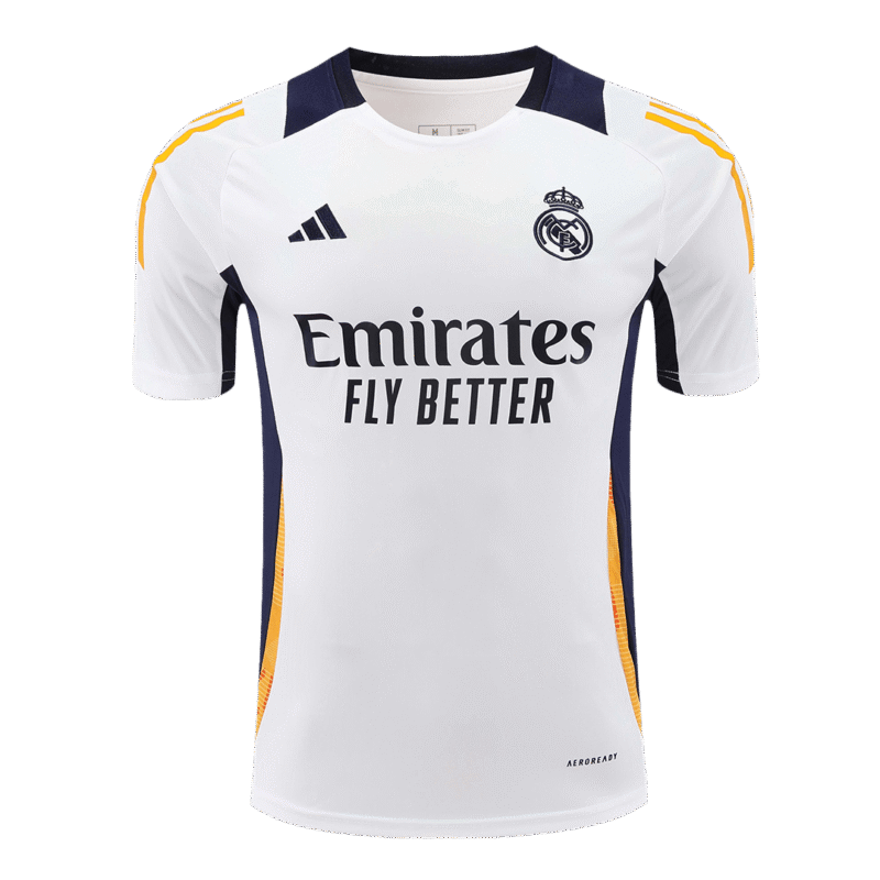Real Madrid Pre-Match Soccer Jersey 2024/25 White