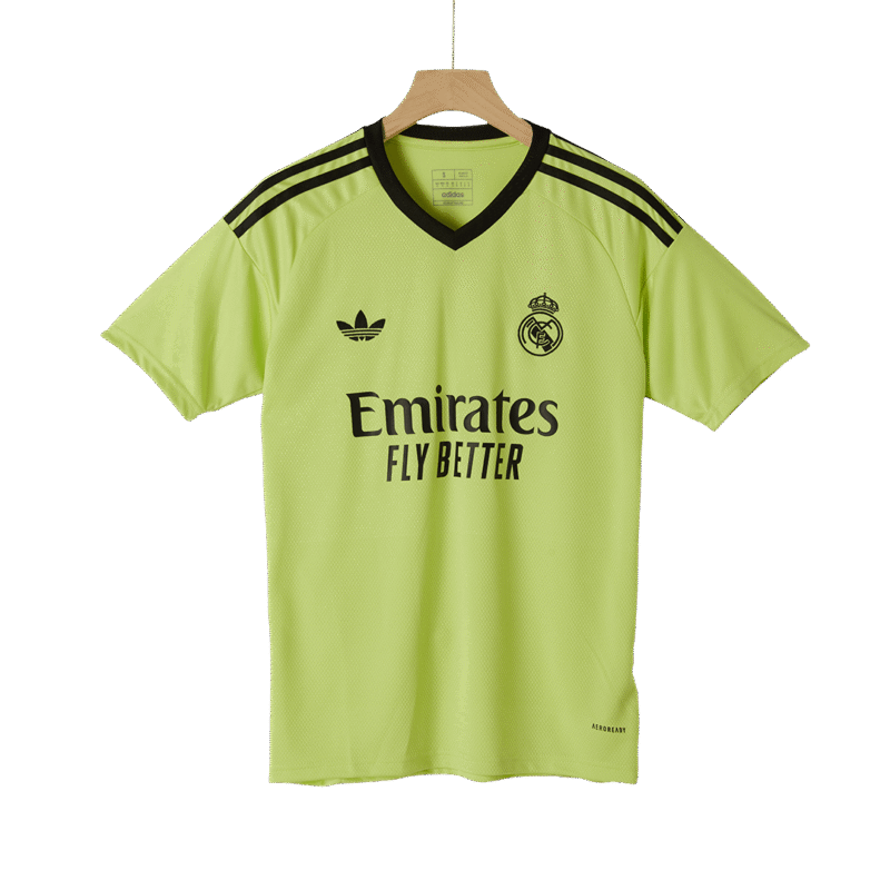 Real Madrid Third Away Goalkeeper Soccer Jersey 2024/25 Yellow
