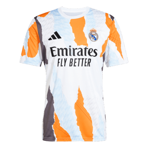 Real Madrid Pre-Match Soccer Jersey 2024/25 White
