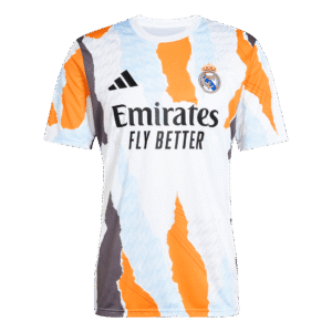 Real Madrid Pre-Match Soccer Jersey 2024/25 White