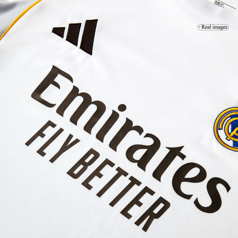 BELLINGHAM #5 Real Madrid Home Soccer Jersey 2025/26
